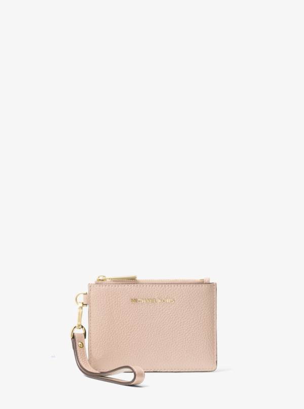 Damske Penazenky Michael Kors Leather Coin Purse Ruzove - Doplnky Michael Kors Nejlevnejsi | DUNPB-9614